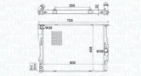 Автозапчасть Magneti Marelli 350213160700