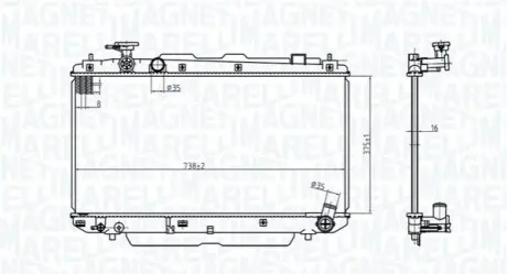 Автозапчасть Magneti Marelli 350213176500