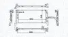Радіатор двигуна BMW 2 (F45), 2 GRAN TOURER (F46), 2 GRAN TOURER VAN (F46), X1 (F48) MINI (F55), (F56), (F57), CLUBMAN (F54), COUNTRYMAN (F60) 1.5D/2.0D 09.13- Magneti Marelli (350213202700) зображення 1