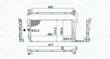 Автозапчасть Magneti Marelli 350213202800 Купить в Украине