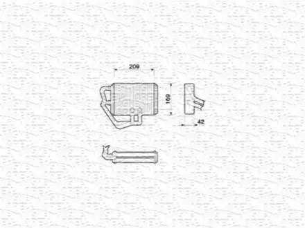 MAGNETI MARELLI HEATER Радіатор FIAT NUOVA PUNTO [] Magneti Marelli 350218065000 Купити в Україні