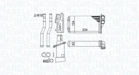 Автозапчасть Magneti Marelli 350218466000