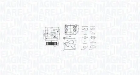 Автозапчасть Magneti Marelli 350300001300 Купить в Украине