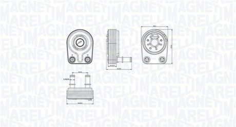 Автозапчастина MAGNETI MARELLI 350300001400