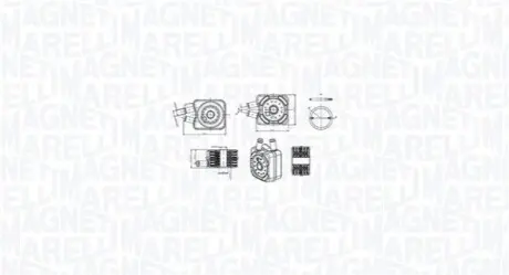 Автозапчасть Magneti Marelli 350300003600