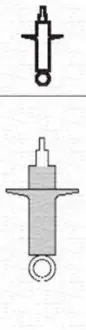 Амортизатор (задній) BMW 5 (E34) 87-96 (тиск газу) (B4) Magneti Marelli 351108070000 Купити в Україні