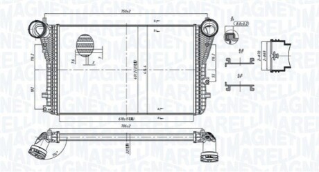 Інтеркулер MAGNETI MARELLI 351319204040 (фото 1)