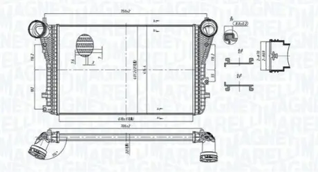 Інтеркулер Magneti Marelli 351319204040