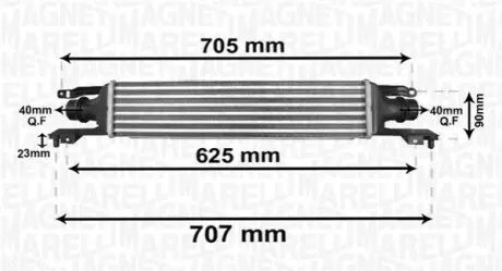 Інтеркулер Magneti Marelli 351319204120