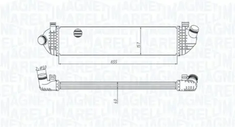 Інтеркулер Magneti Marelli 351319204370 Купити в Україні