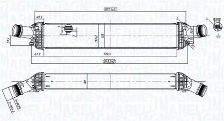 Інтеркулер Magneti Marelli 351319204430