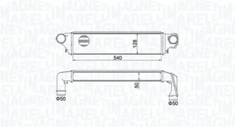 Інтеркулер Magneti Marelli 351319204500 Купити в Україні