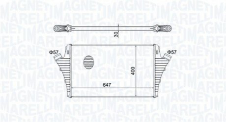 Интеркуллер MAGNETI MARELLI 351319204650 (фото 1)