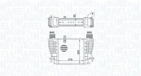 Інтеркулер Magneti Marelli 351319204710 Купити в Україні