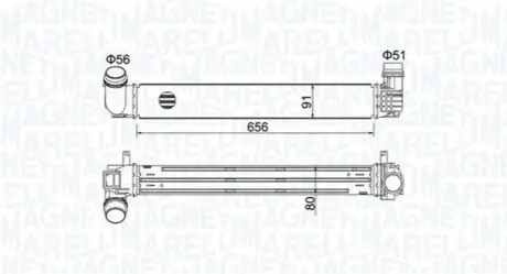 Інтеркулер Magneti Marelli 351319204730 Купити в Україні