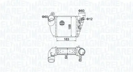 Інтеркулер Magneti Marelli 351319204740