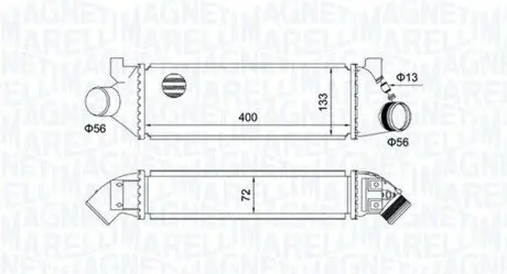Інтеркулер Magneti Marelli 351319204950 Купити в Україні