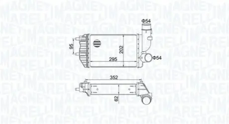 Інтеркулер Magneti Marelli 351319205000 Купити в Україні