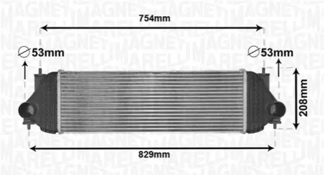 Інтеркулер Magneti Marelli 351319205180 Купити в Україні