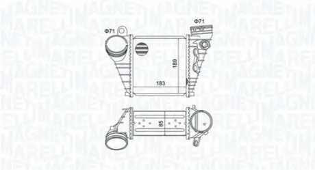 Інтеркулер Magneti Marelli 351319205230 Купити в Україні