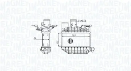 Інтеркулер MAGNETI MARELLI 351319205310 Купити в Україні