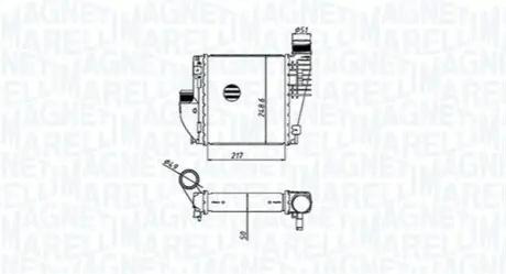 Інтеркулер Magneti Marelli 351319205330 Купити в Україні