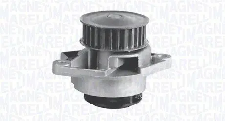 Насос охолоджуючої рідини, з ущільненням SEAT AROSA, CORDOBA, CORDOBA VARIO, IBIZA II, INCA VW CADDY II, LUPO I, POLO, POLO III, POLO III CLASSIC 1.0/1.4 09.93-07.05 Magneti Marelli 352316171186 Купити в Україні