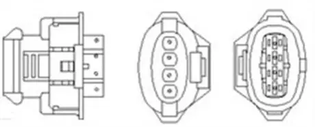 Кисневий датчик Magneti Marelli 466016355133 Купити в Україні