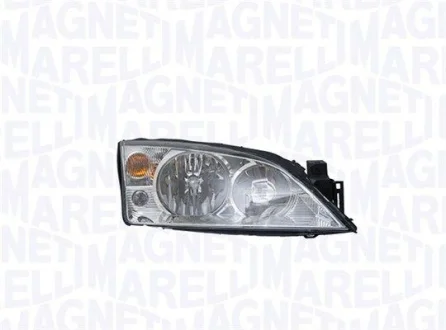 Фара Лев (H1/H7, электрич, с мотором, цвет отражателя: хром) FORD MONDEO III 10.00-03.07 Magneti Marelli 710301174205
