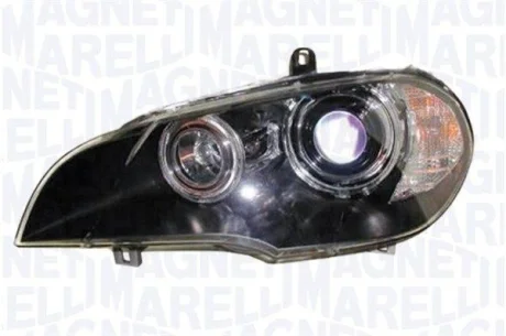 Фара Прав (H1/H10W/H7, електричн, з мотором) BMW X5 E70 04.10-06.13 Magneti Marelli 710815021002