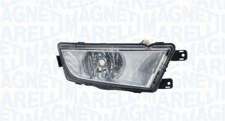 Фара противотуманная лев. SKODA OCTAVIA -20 (хром) MAGNETI MARELLI 719000000188 (фото 1)