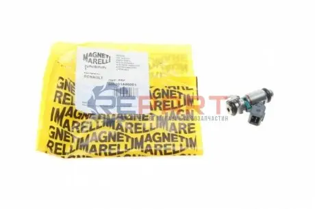Паливний інжектор DACIA LOGAN MCV DAIHATSU MOVE FIAT PUNTO RENAULT CLIO II, ESPACE III, ESPACE IV, GRAND SCENIC II, KANGOO, KANGOO EXPRESS, LAGUNA I, LAGUNA II, MEGANE I 0.8-2.0 01.94 Magneti Marelli 805001446001 Купити в Україні