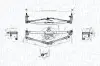 Фото Механізм склоочисника VW P. GOLF, BORA SKODA OCTAVIA SEAT LEON, TOLEDO AUDI A3 Magneti Marelli (85570190) зображення 1