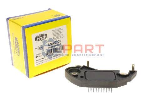 Реле генератора (14V) Opel Vectra A/Omega A/B/Astra F 88-03 (AMP0701) MAGNETI MARELLI 940016070100 Купити в Україні