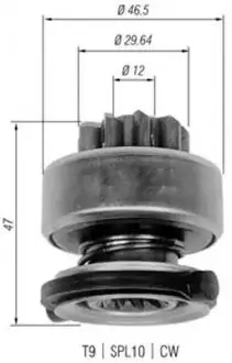 Мала шестірня, стартер Magneti Marelli 940113020335 Купити в Україні
