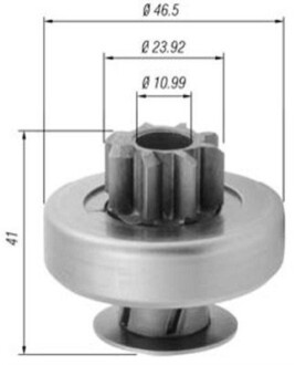 Бендікс RENAULT MAGNETI MARELLI 940113020370 (фото 1)