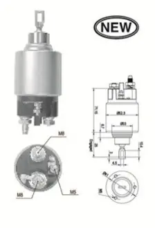 Магнітний перемикач, стартер Magneti Marelli 940113050554 Купити в Україні