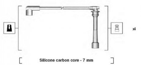 Провода високовольтні MAGNETI MARELLI 941295060878