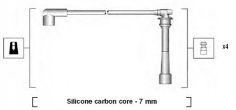 Провода високовольтні MAGNETI MARELLI 941295110882