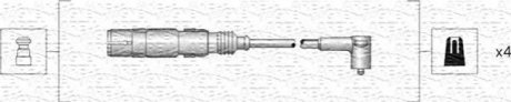 Проволока зажигания, набор MAGNETI MARELLI 941318111164 (фото 1)