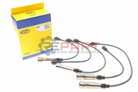 Проводи запалювання Audi 100/80 1.4-2.0 83-96 (к-кт) (високовольтні) (MSQ0011) MAGNETI MARELLI 941319170011 Купити в Україні