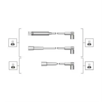 Набор проводов зажигания Magneti Marelli 941319170020