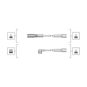 Комплект проводів запалювання FIAT UNO 1.0 10.84-10.95 Magneti Marelli 941319170066 Купити в Україні