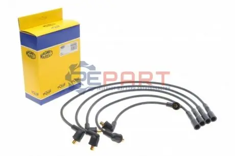 Фото 1 — Проводи запалювання Lada Samara 1.5 87-96 (к-кт) (високовольтні) (MSQ0088) MAGNETI MARELLI (941319170088) Фото Проводи запалювання Lada Samara 1.5 87-96 (к-кт) (високовольтні) (MSQ0088) MAGNETI MARELLI (941319170088) зображення 1