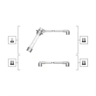 Проволока зажигания, набор Magneti Marelli 941319170093
