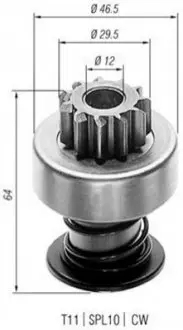 Бендикс стартера Magneti Marelli AMB0025 Купити в Україні