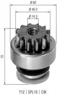 MAGNETI MARELLI бендикс FORD Transit -90 Magneti Marelli AMB0082 Купити в Україні