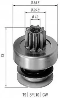 MAGNETI MARELLI бендикс (z=9) DB OM615 75-80 Magneti Marelli AMB0085 Купити в Україні