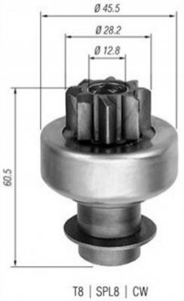 Бендикс стартера MAGNETI MARELLI AMB0097 (фото 1)