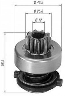 Бендікс стартера MAGNETI MARELLI AMB0138 (фото 1)